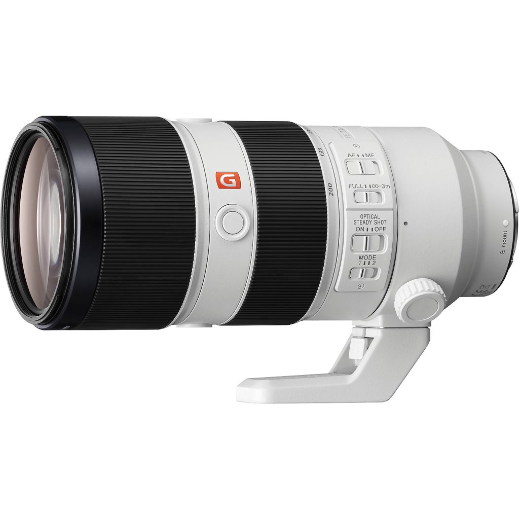 New Sony FE 70-200mm F2.8 GM OSS Lens in White Finish